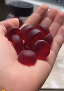 Sugar-free Beetroot Candy / 60 gummies| Helps regulate blood pressure and promote blood circulation.