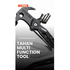 TAHAN Multi-Function Tool 12-in-1 Stainless Steel