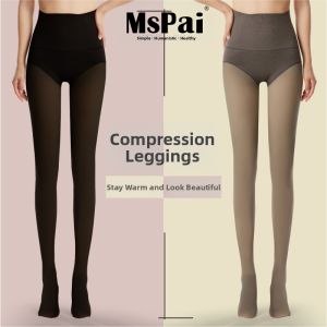 MsPai | Slim Leg Pressured Pantyhose Winter Autumn