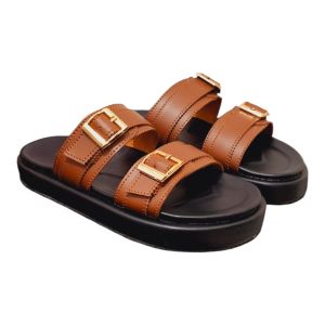 LOZTA Sandal Wedges Wanita Terbaru Karet Empuk Anti Slip Gesper Series
