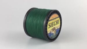 SIECHI 300M 500M 1000M 8 Strands 22-88LB PE Braided Fishing Wire Multifilament Super Strong Fishing Line Japan Multicolor