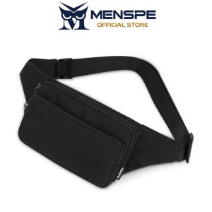MENSPE Mens Chest Bag Crossbody Bag Waterproof Nylon Bag Sports Bag Casual Bag Fitness Bag Lightweight Waist Bag Versatile Fashion Chest Bag Travel Bag