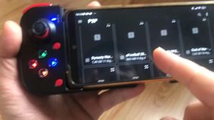 Tay cầm chơi game BSP-D3 dùng cho Switch/Android/PC/PS3/PS4 kèm thẻ nhớ game 32/64G game PSP cho điện thoại