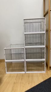 Marino Home กล่องใส่รองเท้า กล่องรองเท้า พลาสติก มีฝาปิด เซ็ต 6 ชิ้น No.Y1544