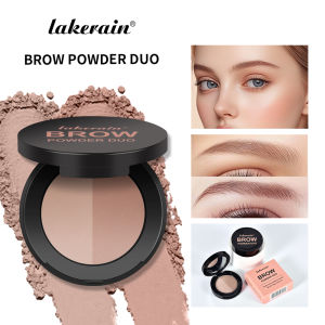 Brow Powder Duo Two-color Eyebrow Powder Design Long-Lasting Natural 3-Dimensional Eyebrow Shape Makeup Fine Powder Cosmetic