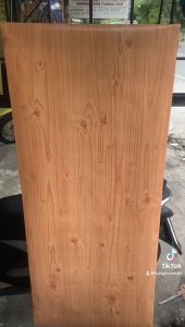 Wall Sticker Motif Kayu Elegan Vinyl Krem 10M x 45CM untuk Dekorasi Interior