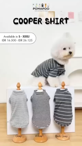POMAPOO - Baju Kucing dan Baju Anjing Cooper Shirt