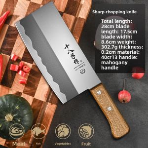 SHI BA ZI ZUO | Multifunctional Chefs Cleaver for Home Use Cut-and-Chop