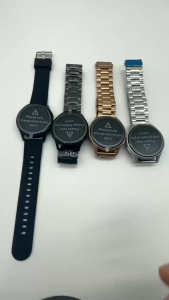 2024 New XiaoM1 Smart Watch Women Full Touch Screen Sports Fitness Waterproof Bluetooth Call Watch For Android IOS Smartwatch Women Men