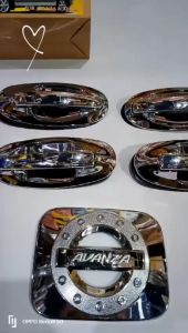 PAKET OUTER HANDLE TANK COVER AVANZA XENIA 2004 - 2011 MODEL COPOT TARIK KOREA