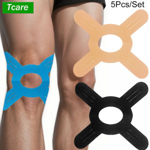 5PCS Kinesiology Tape for Knees Knee Support Tape Precut Knee Tape for Knee Stability Athletic Tape Kinetic Tapes for Knees
