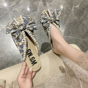 JIFANPAUL | Closed Toe Slide Sandals Soft Flat Shoes