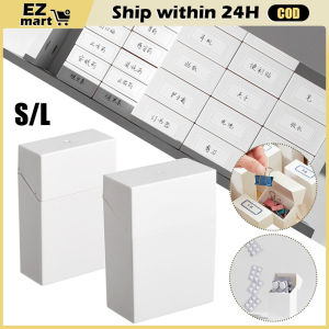 Fast Shipping: ABS Flip Classification Storage Box & Cotton Swabs Storage