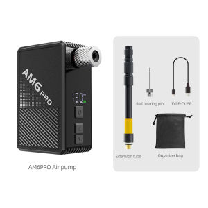 130 PSI Mini Bicycle Pump Tire Inflator Portable Rechargeable Battery Schrader Presta Valve Bike Accessories CYCLAMI AM6 Pro