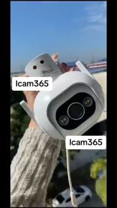 Homemall กล้องวงจรปิด IP 4K กันน้ำ 10x ซูม ป้องกันกลางคืน แจ้งเตือน 2 ทาง พร้อมสัญญาณ AP-HOTSPOT และรองรับ SD/Cloud Storage 128GB