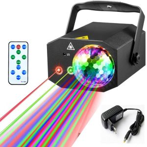 Party Lights: Dj Disco Ball Light & Laser Projector Light