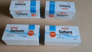 Onemed CATGUT CHROMIC 2.0 / 3.0 Benang Jahit 1 pcs