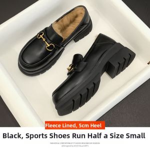 Agsdon | Fleece Lined Fur Boots Thick Platform