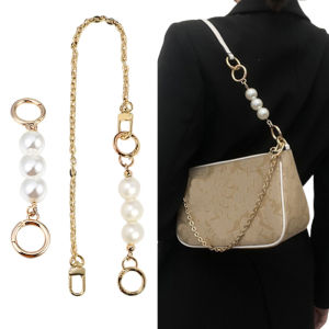 Cho LV Pochette accessoires Túi đeo chéo ngọc trai dây đeo ví tiền dây đeo dạng xích Túi Đeo Vai chuỗi Túi Đeo Túi tự làm phụ kiện