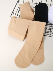 ถุงน่องเด็กสีเนื้อ ถุงน่องสีเปล่า ถุงน่องกันลูกกลิ้ง ถุงน่องออกกำลังกาย ถุงน่องลำลอง ถุงน่องยางยืดเนื้อหนาปานกลาง ถุงน่องเด็ก