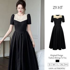 ZYHT womens dress black dress fit dress Viscose dress work dresses lxury dresses wedding dresses attendance dresses party dresses evening dresses 80270