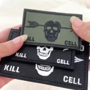 FOG Forward Observations Tactical Patches Blackbeard Skull Broken Arrow Clothes Appliques Embroidery Armband Emblem