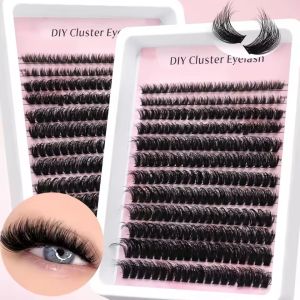 Eyelash Extension 30D/40D/80D / Natural Fluffy Individual Lashes / D Curl Volume Eye Lashes Makeup