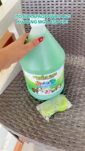 PET AREA DISINFECTANT AND ODOR ELIMINATOR WITH ANTI TICK AND FLEA 1 GALLON