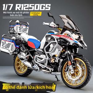 JUANNUO | Mô Hình Xe Máy Waterbird 1250 ADV Hợp Kim