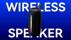 BWOO BS-86 IPX4 Portable Wireless Speaker Hi-Fi Heavy Bass Subwoofer with RGB Light BT 5.3