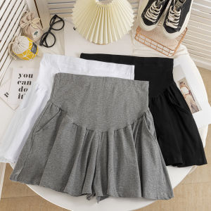 Pregnant-friendly Anti-see-through Casual Light-weight Wide-leg Summer Pants
