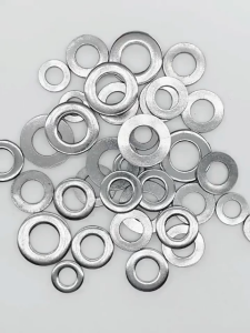 360pcs M2-M10 Flat Washer - 304 Stainless Steel Plain Gasket Ring for Hardware