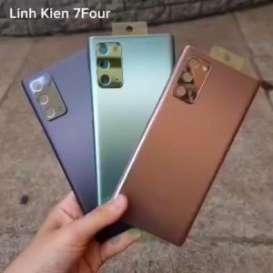 Nắp lưng Samsung Note 20 5G có kính camera ron keo dán - 7Four