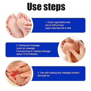 Height Increasing Oil Body Grow Taller Cell Conditioning Secretion Auxin Acupoint Stimulation Foot Care Bone Growth Essence 10ml