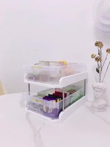 Living Room Mobile Drawer Storage Cart