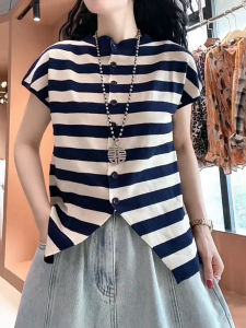 UYFY | เสื้อยืดแขนสั้นแฟชั่นลำลองสไตล์เก๋