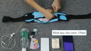 Túi đeo hông chạy bộ Túi đeo hông chống nước Túi đeo ngựcĐeo bụng namnữ chạy bộ thể thao mini chống thấm nước