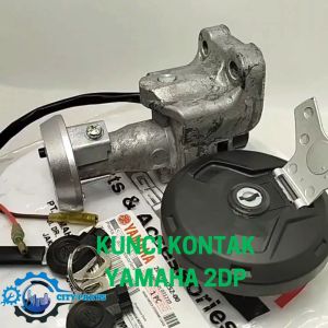 KUNCI KONTAK ASSY KEY SET 2DP YAMAHA NMAX KUALITAS ORIGINAL ASLI KUNCI 1 SET PLUS TUTUP TANGKI
