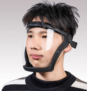 ความคมชัดสูงใสป้องกันหมอกการฉีดพ่นยาฆ่าแมลงการเชื่อมป้องกันการสาดคุ้มครองแรงงานการป้องกันการแพร่ระบาดหน้ากากปิดหน้าป้องกันนำมาใช้ใหม่ตัวกันกระแทกไม่พ่นหมอกควันSeluruh Wajah