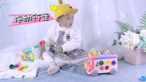 Hộp nhạc ô tô đa năng 6 mặt có đèn nhạc hình khối giúp bé phát triển tư duy và nhận biết màu sắc Đồ Chơi