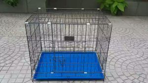Chuồng vân đá xếp gọn/ Chuồng chó mèo sơn tĩnh điện giá rẻ/Lồng sắt chó mèo 3 size S-M-L [ Lồng Sắt Chó Mèo HCM]