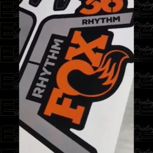 Decal Sticker Fork FOX RHYTHM 36 MTB Bike | EzelservicesPH