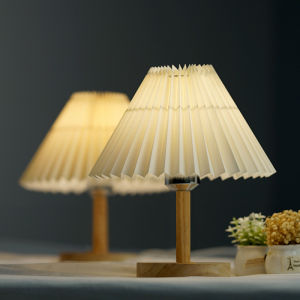 ZHIZHOU | Vintage Nordic Decor Table Lamp Umbrella Small Night Light