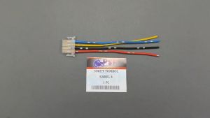 Soket Tombol Lampu KABEL 4 (PSP) Cop Fiting Socket Saklar On-Off Revo Abs Blade Knop Dim Vario150