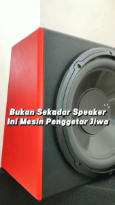 Paket Combo Speaker Subwoofer Embassy EM 1289 + Terminal Kotak Dan Corong Angin