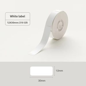 Ruột Băng Nhãn Niimbot Pure Color Dành Cho Máy In Nhiệt Mini Di Động Chống Nước D11 D110 D101 Có Tính Năng Chống Dầu