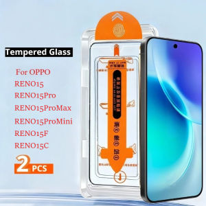 2Pcs Tempered Glass FOR OPPO RENO15 Pro Max RENO 15 Pro Mini RENO15F 15C Screen Protector Easy Install Auto-Dust Tempered Glass