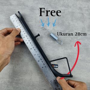 Standar Samping Verza Win 100 Panjang Universal Ukuran 23cm 25cm 28cm