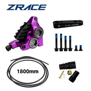 ZRACE | ZRACE XG4 Road Hydraulic 4-Piston Caliper Ice Technology Cooling Pads Flat Mount CNC Lightweight Disc Brake