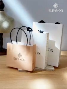 Hộp quà tặng Eleanor Accessories túi giấy kraft bao thơ tag đựng phụ kiện trang sức 2830